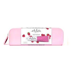 Premium putni set LOVE YOUR SMILE RASPBERRY MINT
