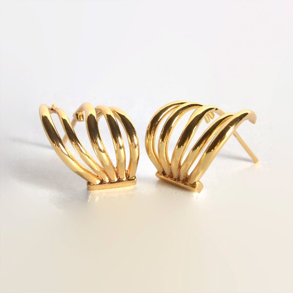 Fan Shaped Hoops 15 MM